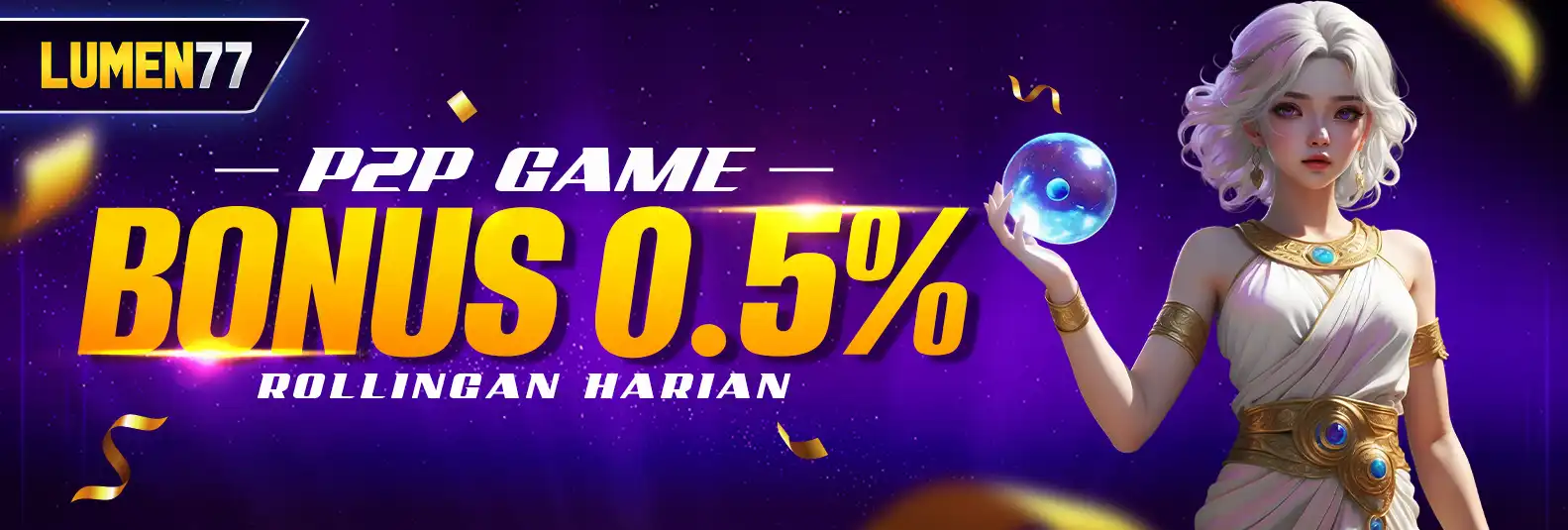 BONUS ROLLINGAN P2PGAME